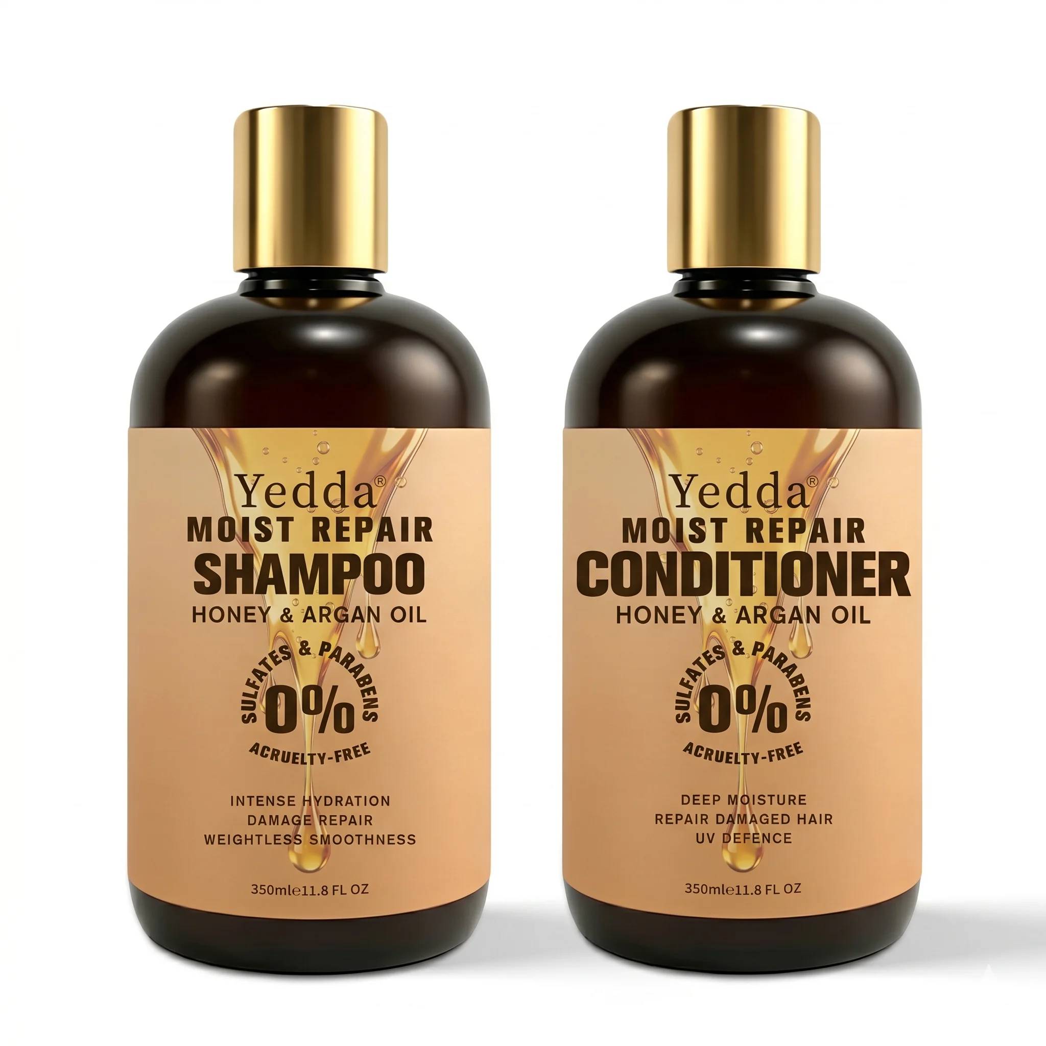 Honey & Argan Oil Shampoo for Moisture and Repair
