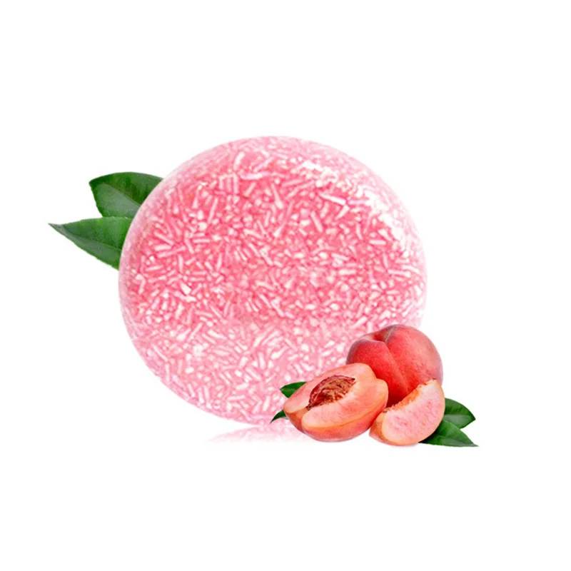 Pink Solid Peach Shampoo Soap