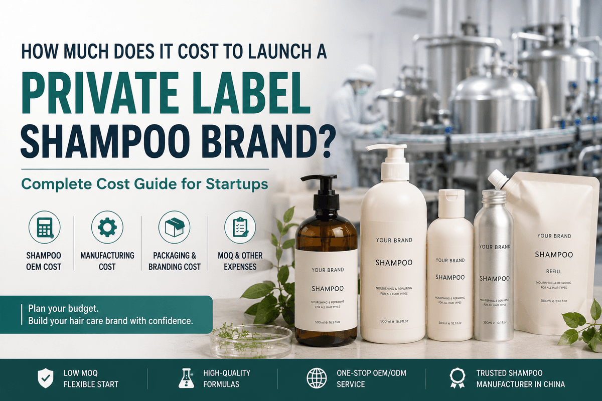How Much Does It Cost to Launch a Private Label Shampoo Brand? Complete Private Label Shampoo Cost Guide for Startups - Blog article cover