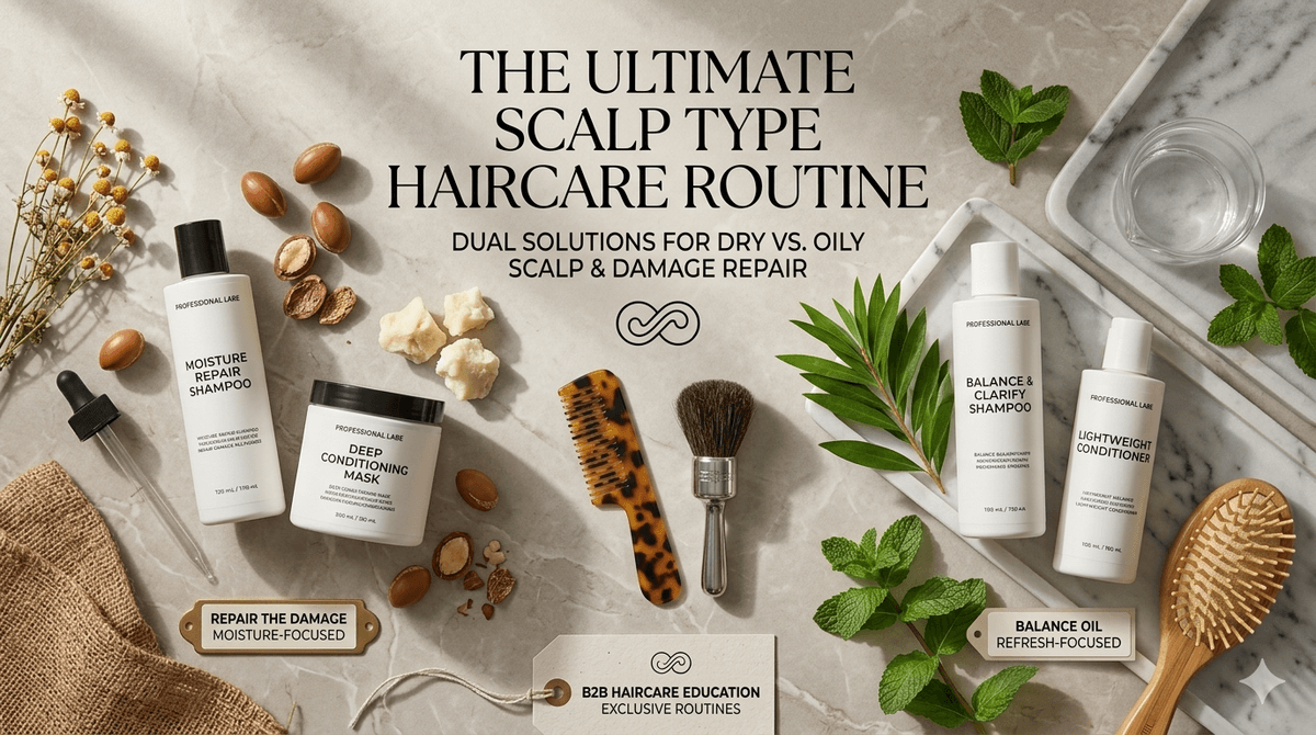 How to Master Dryness vs Oil Balance Haircare for Healthy Scalp - Blog article cover