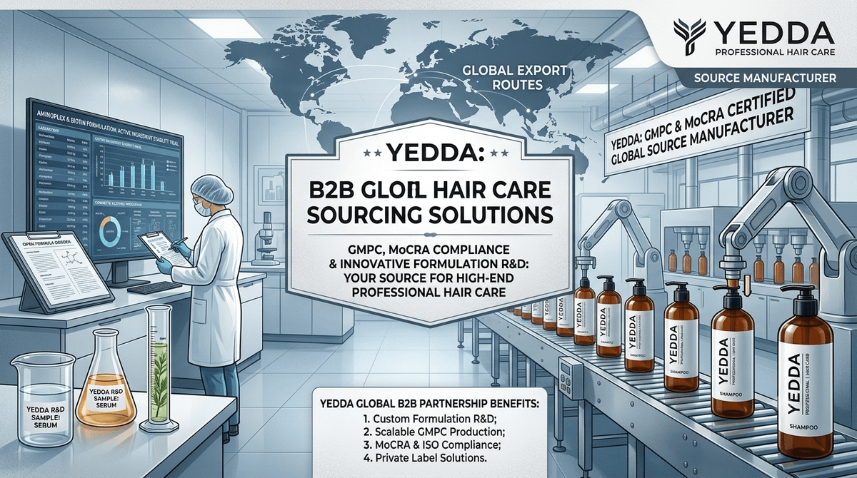 Why Choosing the Right Shampoo Manufacturer for International Markets Matters - Blog article cover