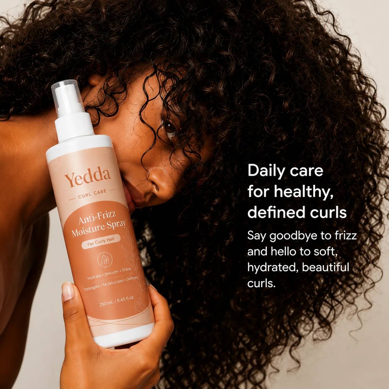 Anti-frizz Moisturizing Shining Hair Spray