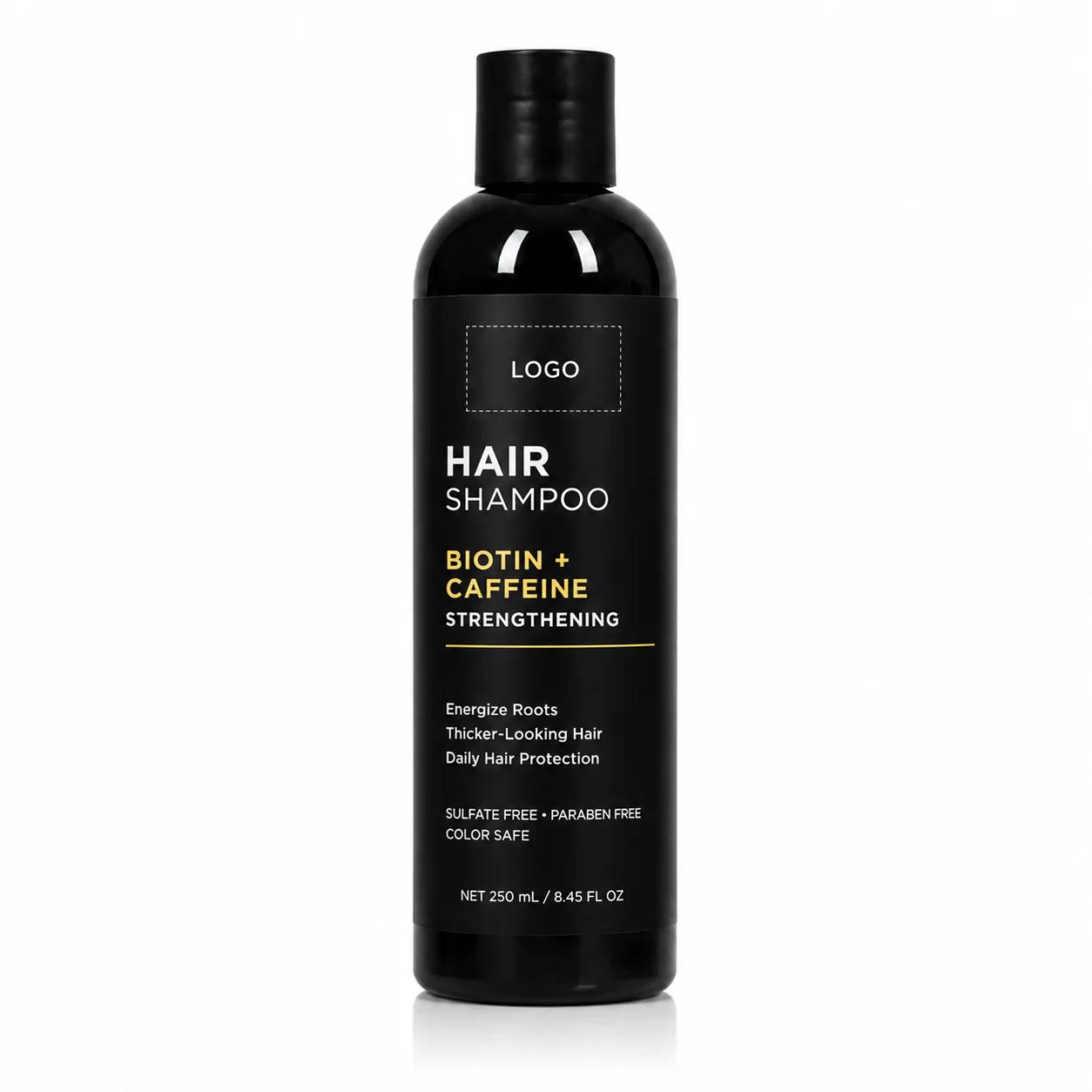 Bestseller Organic Biotin+Caffeine Hair Strengthening Shampoo 2-in-1 Formula Rosemary Scalp Support OEM/ODM Custom Low MOQ